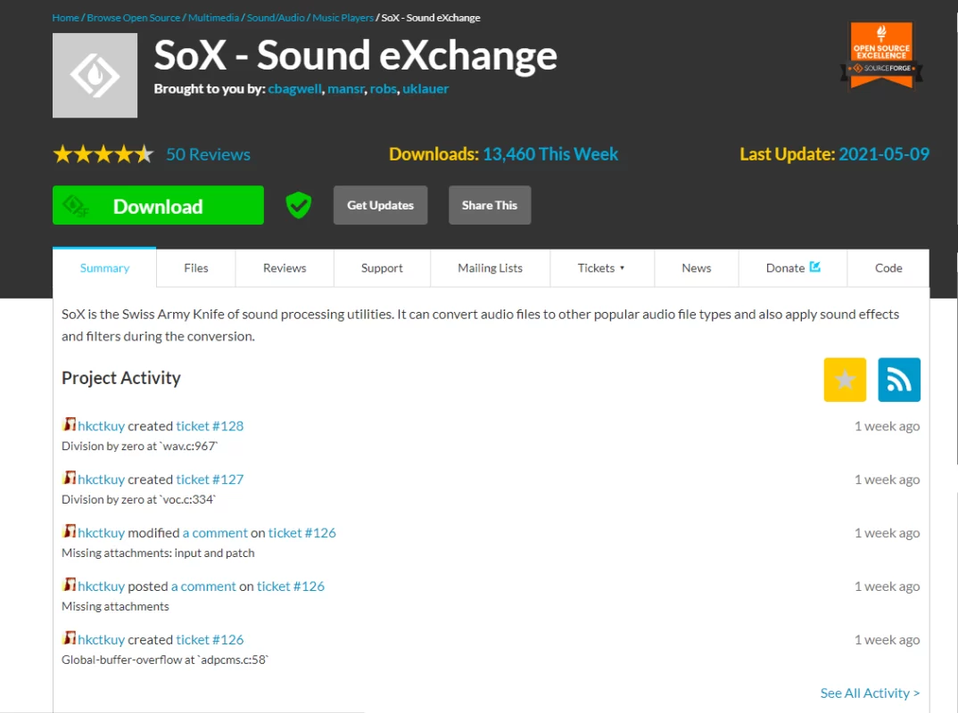 SoX - Sound eXchange