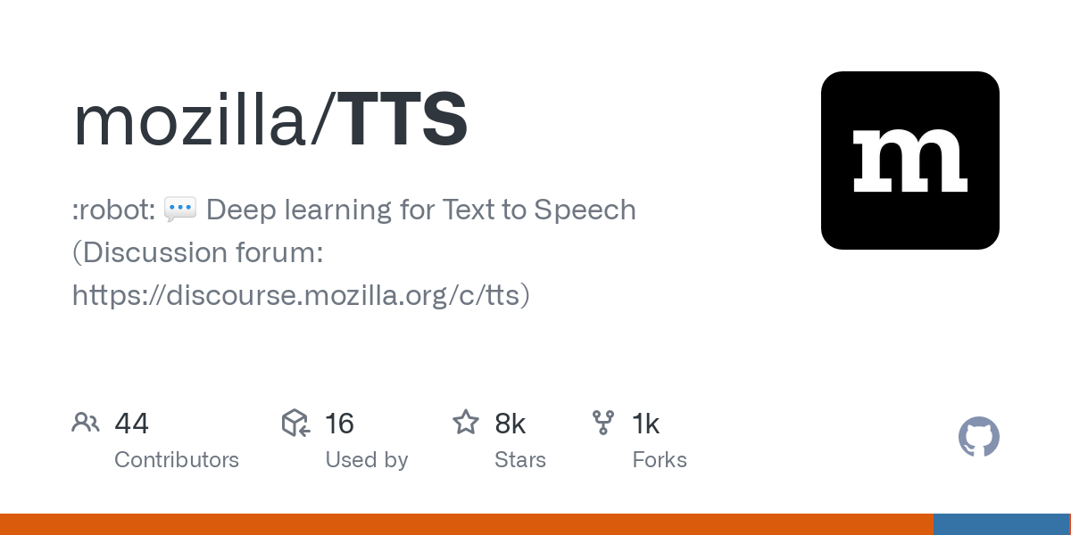 Mozilla TTS