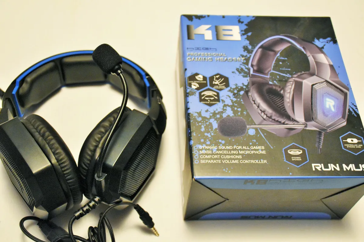 RUNMUS K8 Gaming Headset