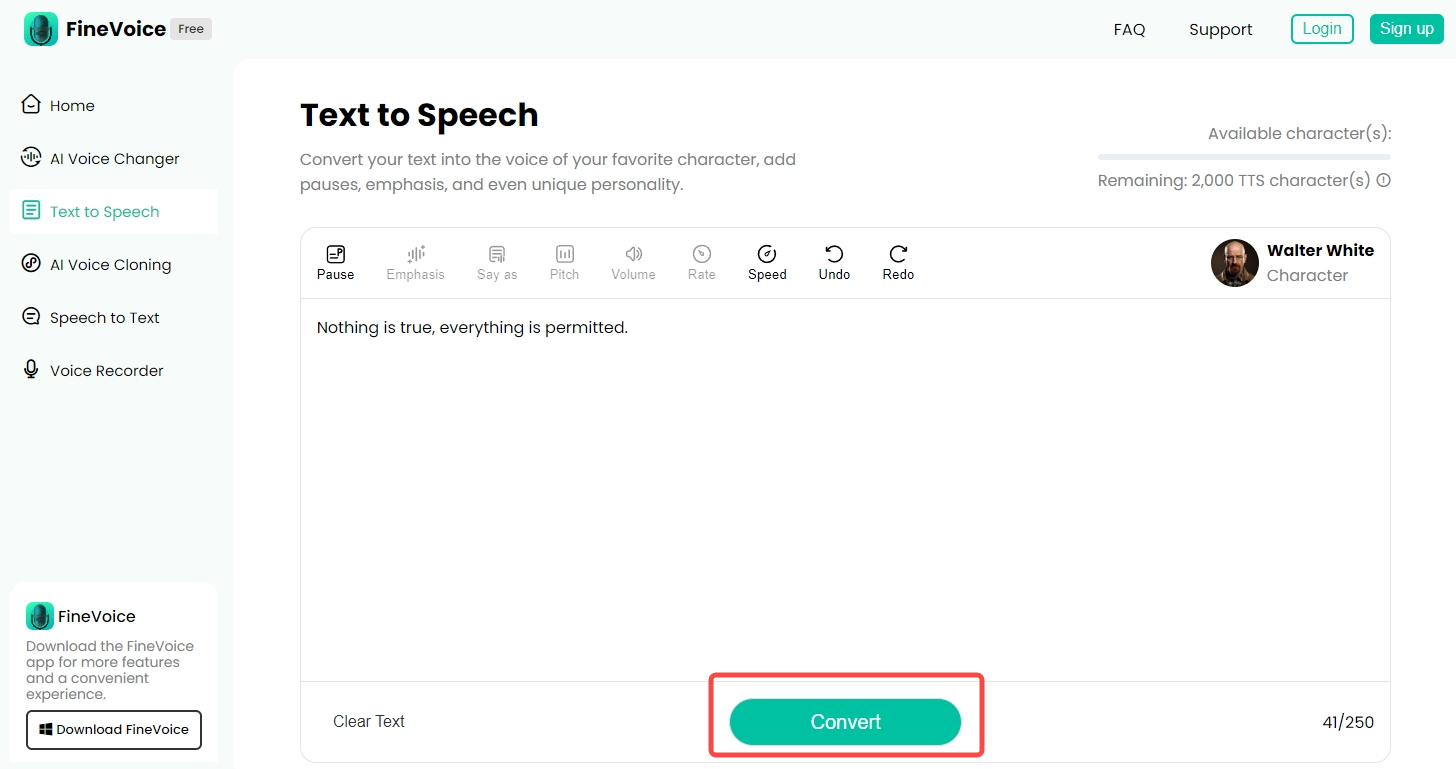 FakeYou Deep Fake Text to Speech Review and Best Alternative