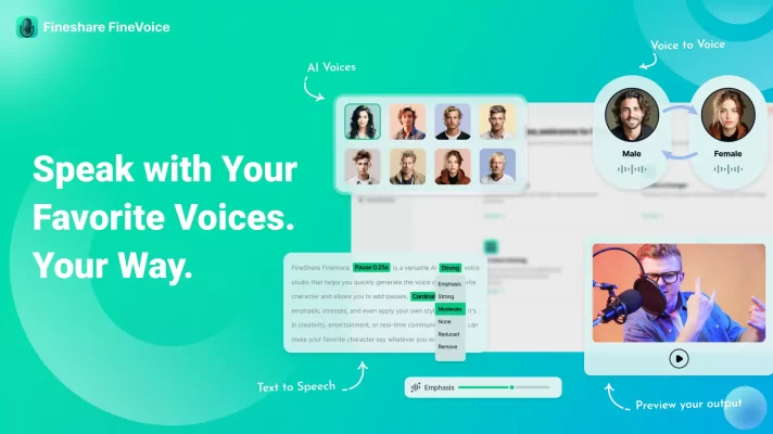 FineVoice 1.5 Launch: Evelating to a Versatile AI Voice Studio